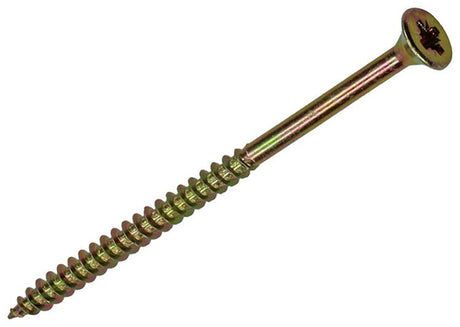 Mack 1020098 - spaanplaatschroef vz kop geel vz 200 st 4,0 x 70 mm | 2 stuks
