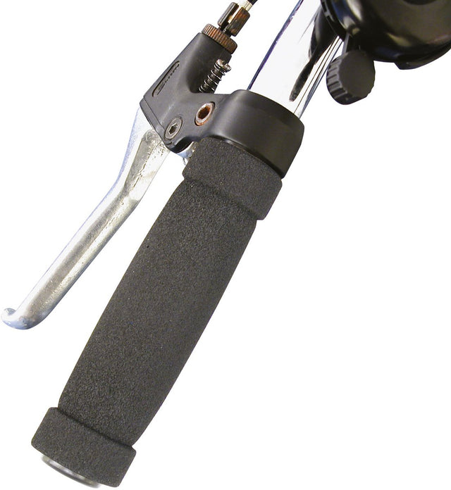 Dresco handvat foam zwart 2 stuks