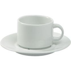 Tasse Nova Ocean aus weißem Porzellan