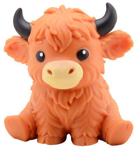 Johntoy Squeeze Anti-Stress-Hochlandkuh