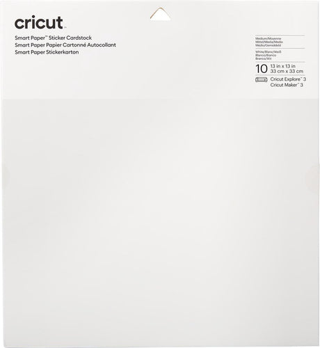 Cricut smart paper™ gekleurd karton snijbreedte 30.5 cm wit