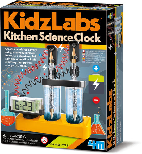 4 m Wissenschaft und Spiele – Bauen Sie Ihre Küchenuhr – Bausatz – Kidzlabs – 5+