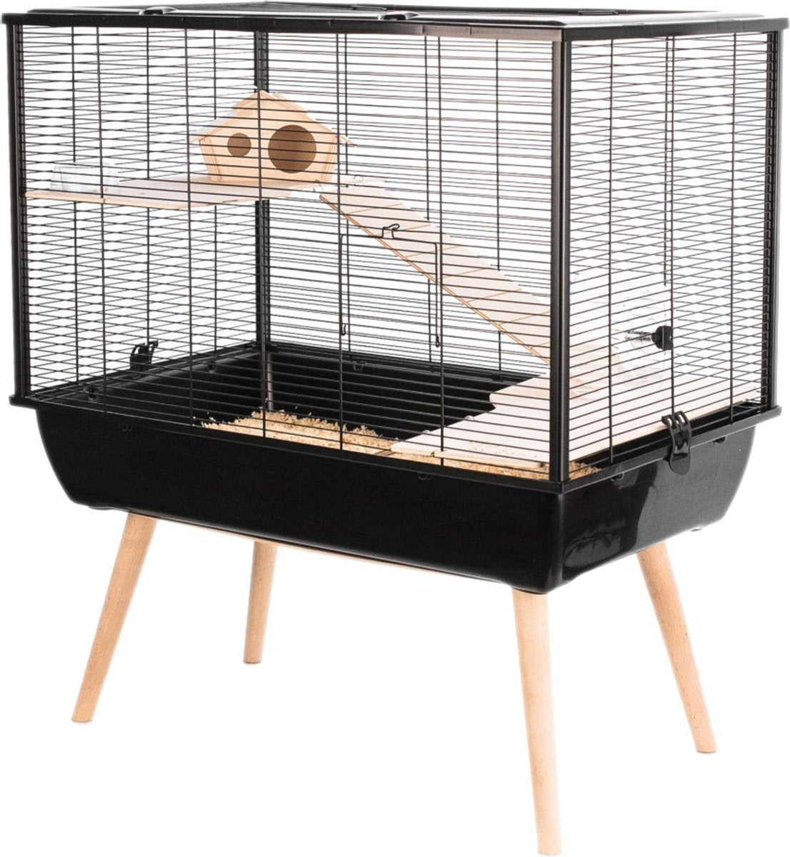 Zolux Nagetierkäfig Neo Silta Schwarz