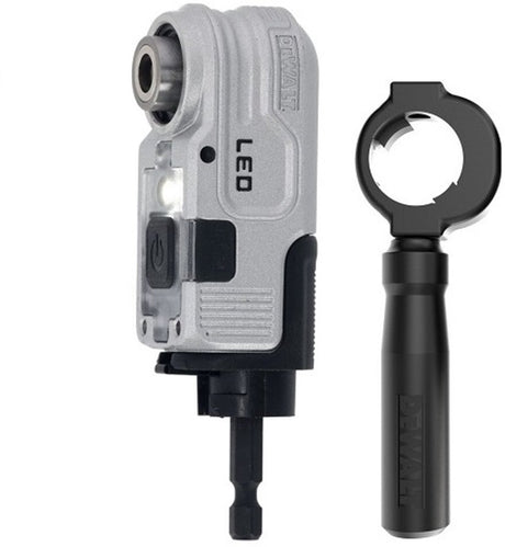 Dewalt dtlra-qz – Winkeladapter – LED-Beleuchtung – kompakter Kopf – magnetische Halterung
