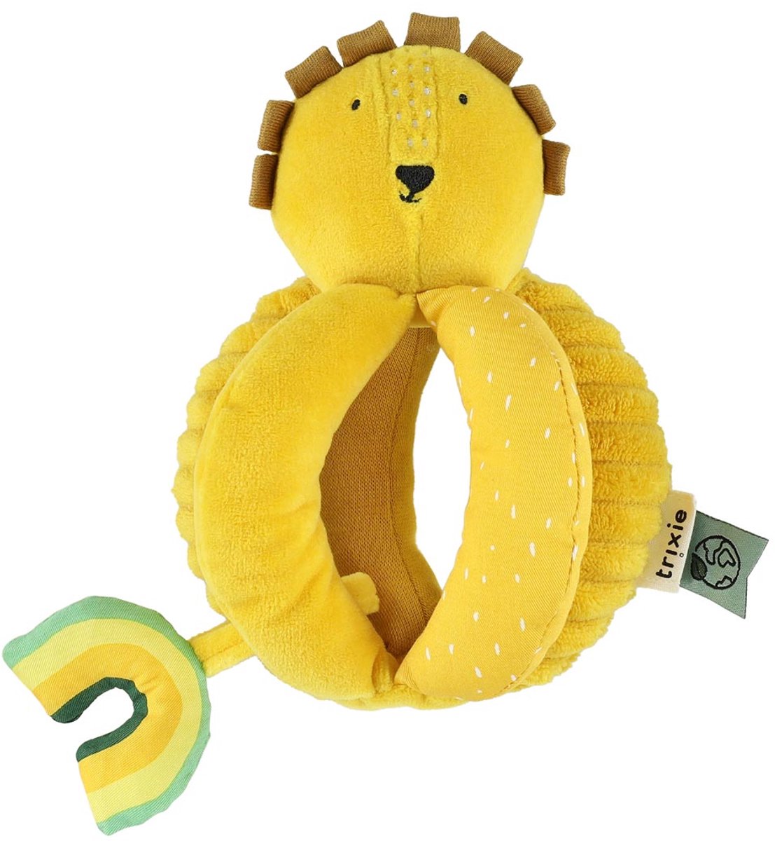 Trixie Mr. Lion Greifball – 3m+ – mit Knistergeräusch – ideal als Geburtsgeschenk – Löwe