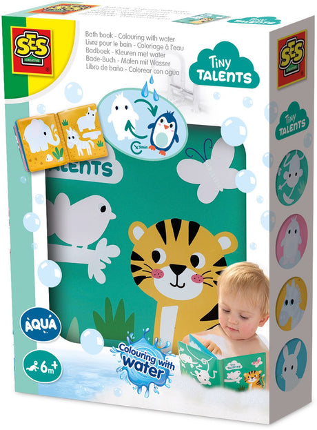 Ses Creative Ses Tiny Talents Badebuch – Malen mit Wasser