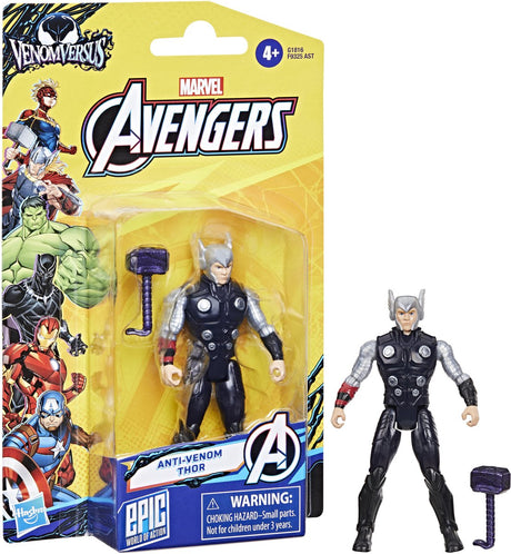 Marvel Avengers 10 cm Figur Venom Thor | 3 Stück