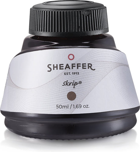 Sheaffer-Tintenflasche – Fassungsvermögen 50 ml – braun