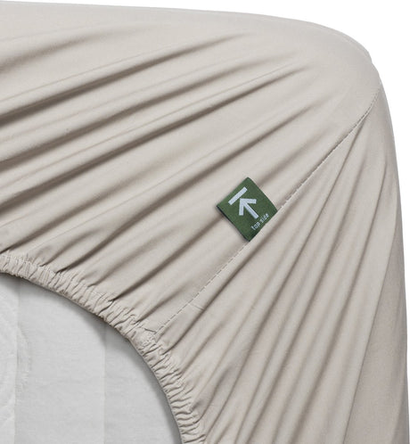 Beddinghouse - percale katoen - hoeslaken - 180x200 cm - naturel
