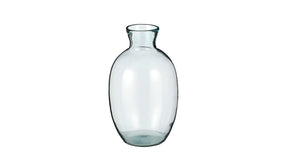 Silena vaas recycled glas - h29,5xd18cm
