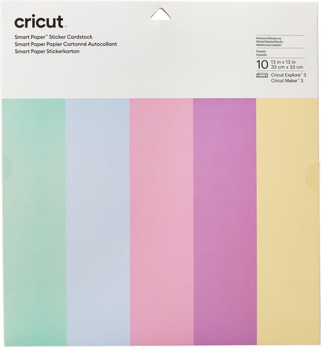 Cricut smart paper™ gekleurd karton snijbreedte 30.5 cm pastel