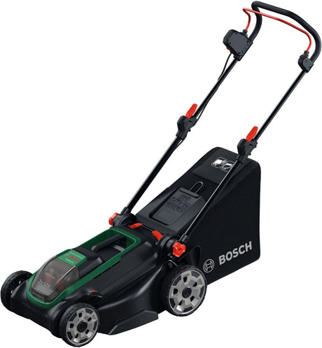 Bosch Rotak 18v2-43 – Rasenmäher – ohne Akku und Ladegerät – inklusive Mulchstecker