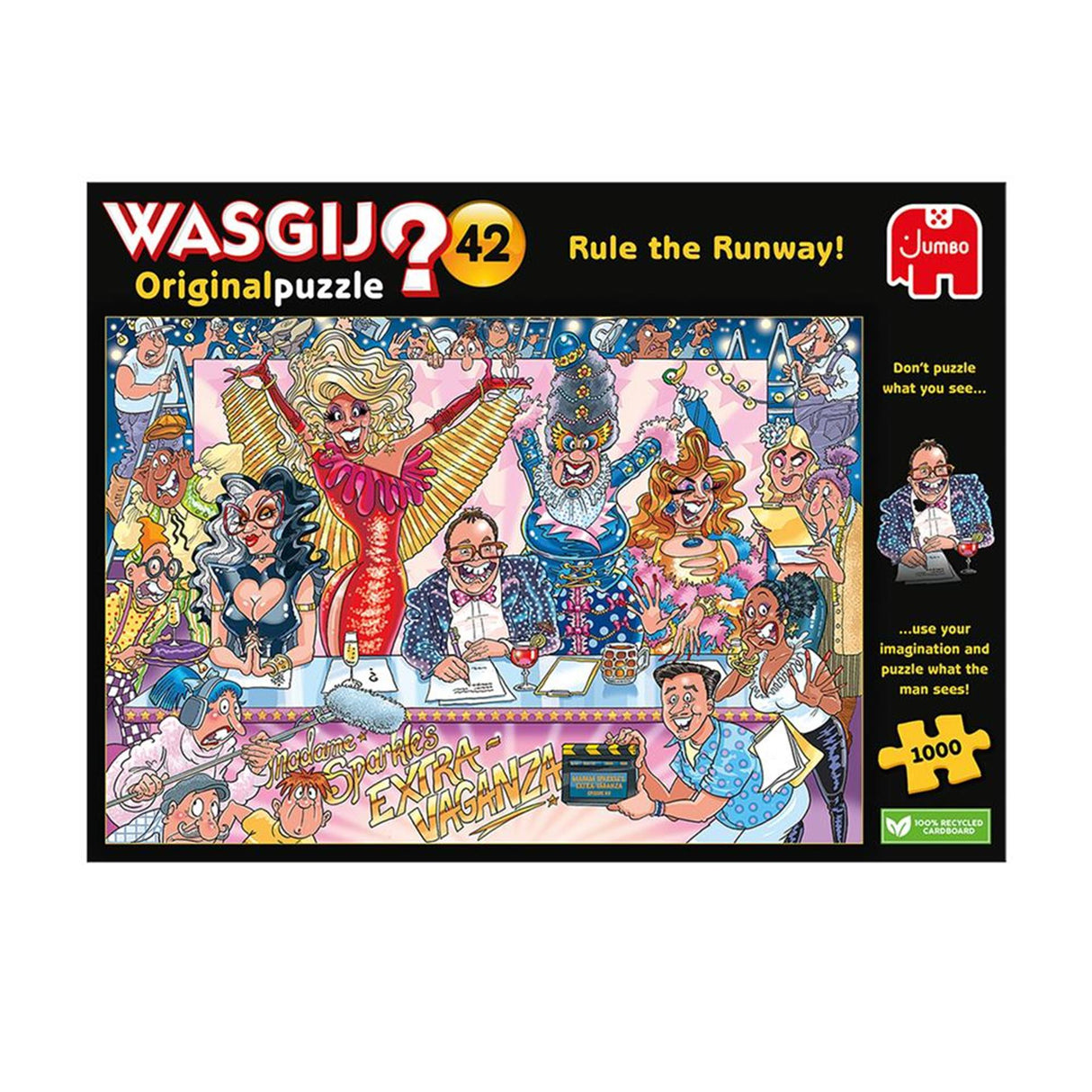 Jumbo Wasgij Original 42 - Glitter And Sparkle!, 1000 Stück.