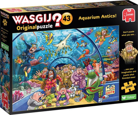 Jumbo Wasgij Orignal 43 Puzzle – nicht im Haken, 1000 Teile.