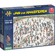 Jumbo Jan van Haasteren Puzzle Skateboarding in der Schüssel 1000 Teile