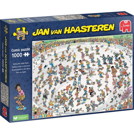 Jumbo Jan van Haasteren Puzzle Skateboarding in der Schüssel 1000 Teile