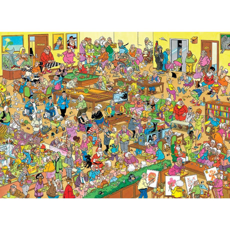 Jan van Haasteren Puzzle - Das Altersheim, 1000 Teile.