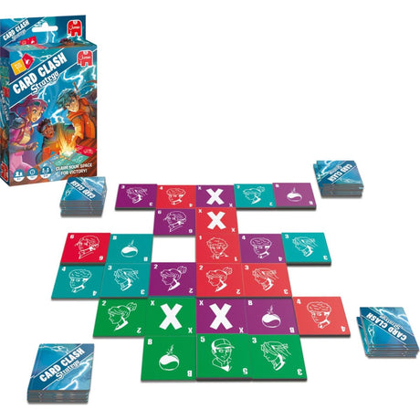 Jumbo Stratego Card Clash-Kartenspiel