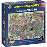 Jan van Haasteren Puzzle – Nk Mann, nerv dich nicht, 1000 Teile.