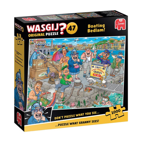 Jumbo Wasgij Original 47 Puzzle – rein ins Boot! - 1000 Stk.
