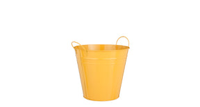 Joey pot rond geel - h21xd22cm