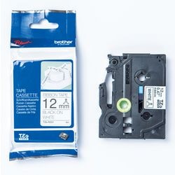 Etikettenband Brother TZE-R231 weiß