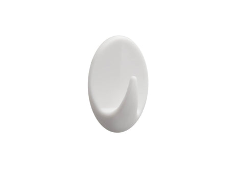 Tigerhaken oval s weiß 6 Stück