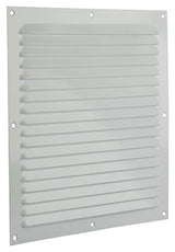 Renson 1006309 - schoepenrooster vlak alu ral 9010 250x250mm | 10 stuks