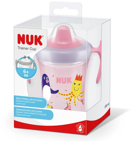 Nuk Bottle Evolution Trainer Cup rosa, 230 ml, 6 m+ 6+ m