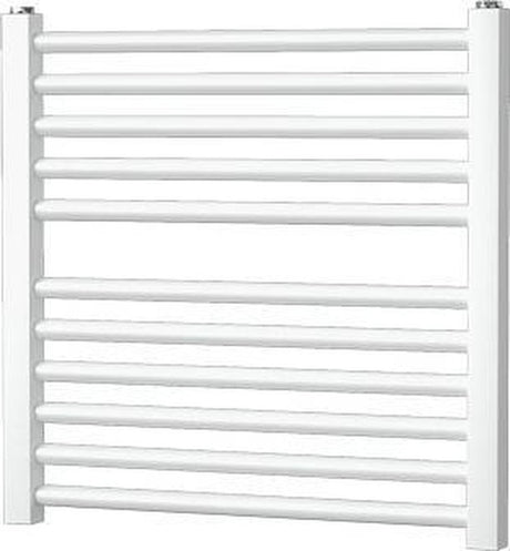 Plieger Quadro Designheizkörper – Handtuchheizkörper – 48,5 cm x 50 cm – 204 Watt – Weiß