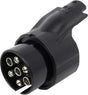 Carpoint adapter 7- naar 13-polig trailerdoos - zwart