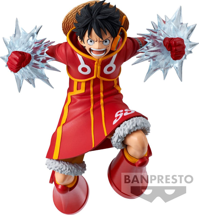 Banpresto co., ltd. one piece - battle record collection - monkey d. luffy statue 14cm