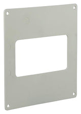 Renson 1006429 - set 2 st.pvc afdekplaten 7032 wit 110x55mm | 5 stuks