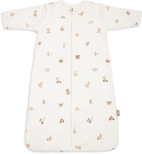 Jollein slaapzak baby met afristbare mouw 90cm - animal friends