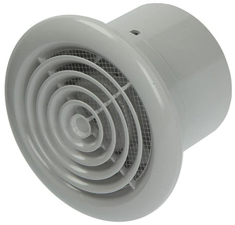 Renson 1006439 - mechanische ventilator rond st. 7131 r wit ø 100 | 2 stuks