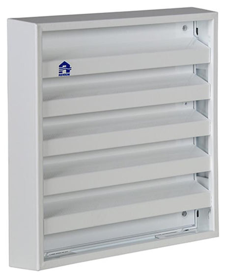 Renson 1013926 - opbouw muurrooster alu wit 431 165x165mm | 2 stuks