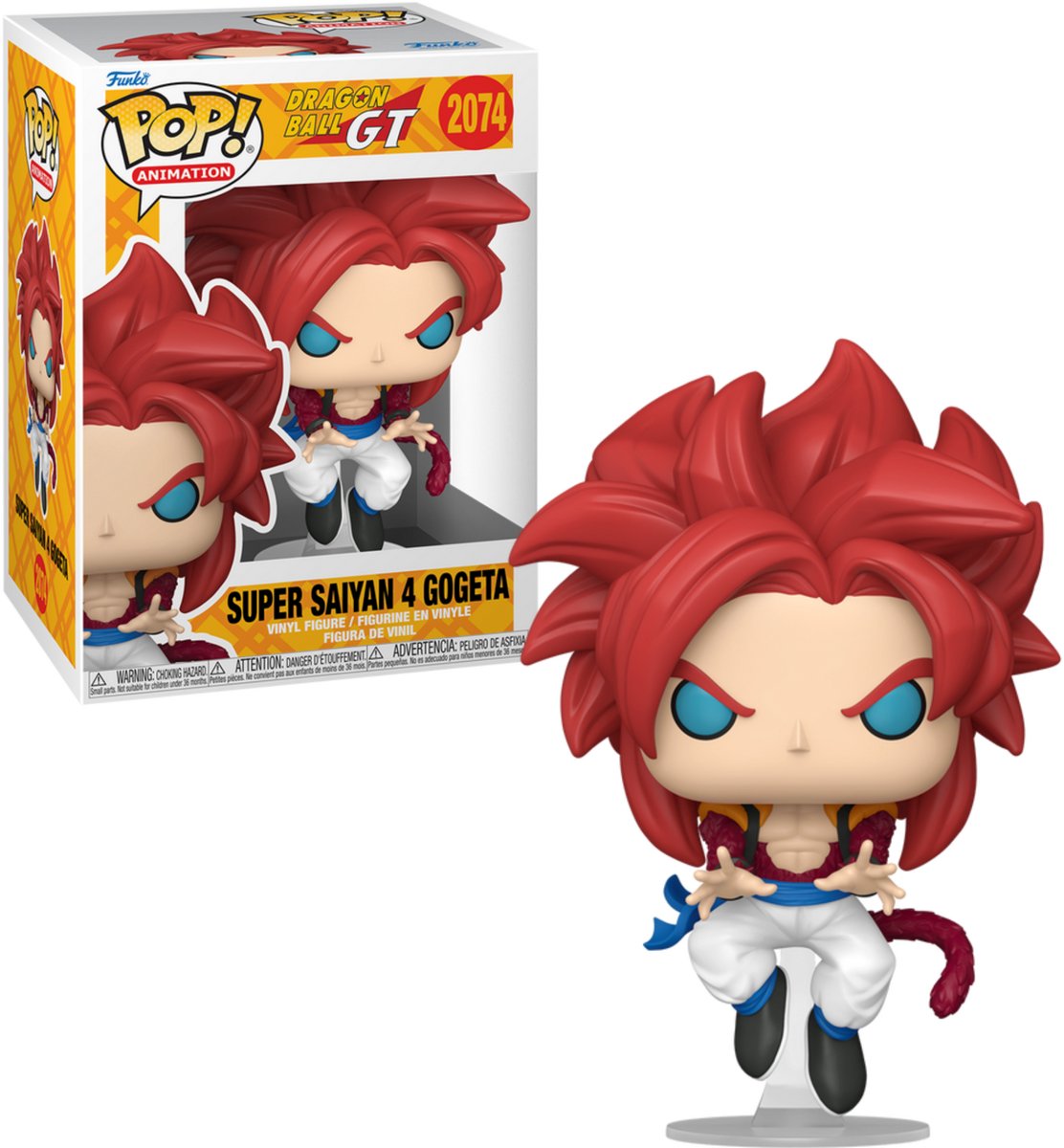 Funko-Pop! Animation: Dragon Ball GT – Super Saiyajin 4 Gogeta #2074