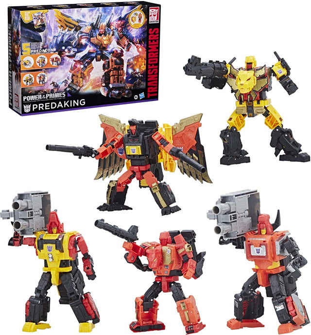 Hasbro – Transformers – Titan-Klasse Predaking – Abb. Leistung der Prime 45cm