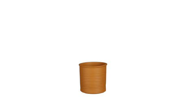 Momo pot cilinder l.bruin - h14xd14cm