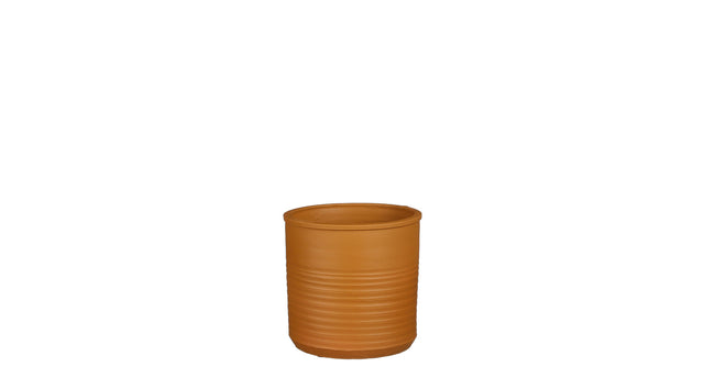 Momo pot cilinder l.bruin - h18xd19cm