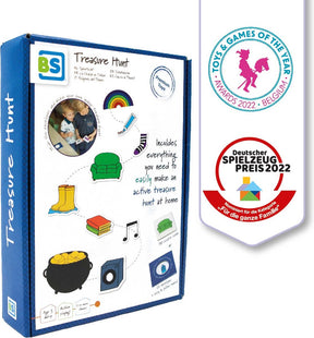 Bs Toys Schatzsuche Kinderspiel - Schatzsuchspiel - 2 oder mehr Spieler - Spielzeug ab 3 Jahren - Geschenk Kind