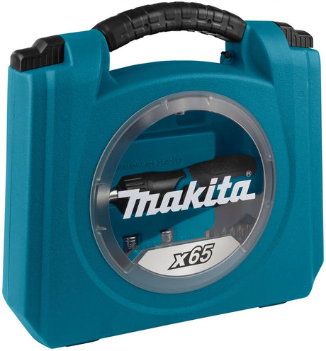 Makita D-42020 Ratschen-Innensechskant-Schraubenbit-Set 65-teilig im Koffer