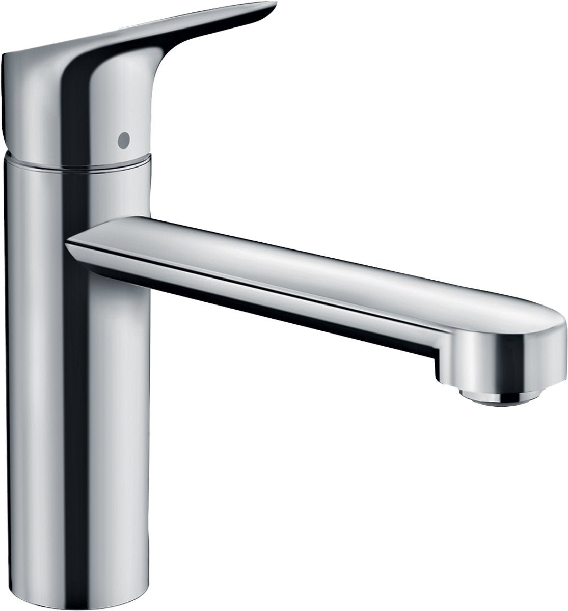 Hansgrohe Focus M43 – Küchenmischbatterie – Einhebelbedienung – 120 mm – Chrom