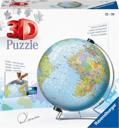 Ravensburger 3D-Puzzle „Die Erde“ (Englisch) – 3D-Puzzle – 540 Teile