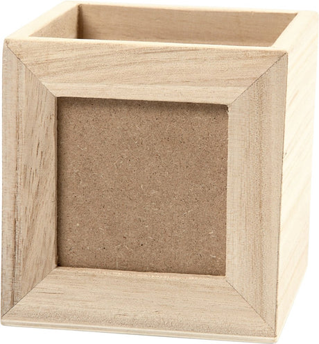Kreativunternehmen https: www.cchobby.nl Stiftablage-Größe-10x10x10-cm-Lochgröße-6-2x6-2-cm-1-Stück