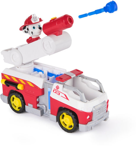 Paw Patrol – Feuerrettung – Marshalls Feuerwehrauto – Spielzeugauto mit Figur