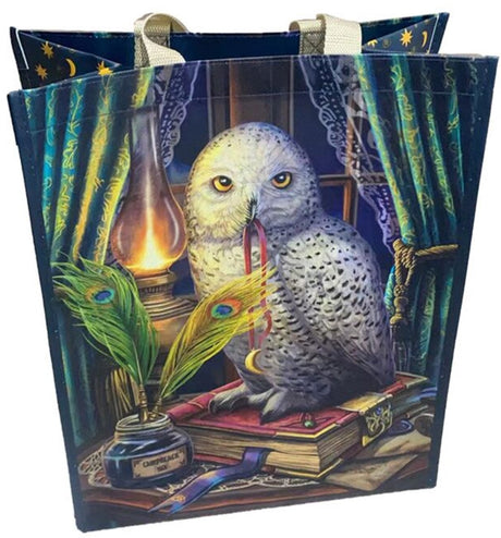 Puckator Einkaufstasche Shopper – Lisa Parker – Guardian of Spells Eule – nachhaltig – 33 x 39 x 17 cm
