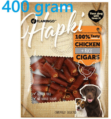Flamingo Hapki Hühnchen-Reis-Zigarre 400gr