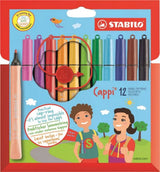 Stabilo cappi - Filzstift - Set à 12 Stück