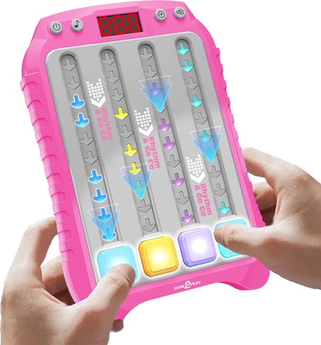 Gear2play Rhytm A Go Follow the Rhythm Game Pink